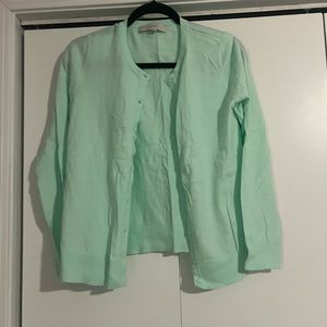 Light green cardigan - Medium - Loft